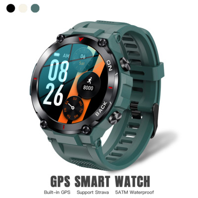 2023 Novi GPS satovi Ženski sportski pametni sat Muški GPS pozicioniranje Praćenje zdravlja IP68 Vodootporni pametni sat za Xiaomi Huawei