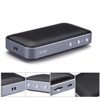 Преносим безжичен външен мини джобен аудио ултратънък Bluetooth високоговорител Поддръжка на високоговорител TF карта USB акумулаторна