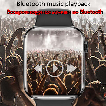 Смарт часовник IWO Men Series 8 Смарт часовник Дамски Bluetooth разговор Музикални часовници Спортен сърдечен ритъм Фитнес тракер 1,93-инчов HD екран