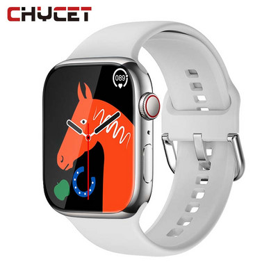 Έξυπνο ρολόι IWO Ανδρική Σειρά 8 Smartwatch Γυναικείο Bluetooth Κλήση Ρολόγια Μουσικής Αθλητικός καρδιακός ρυθμός Fitness Tracker Οθόνη HD 1,93 ιντσών