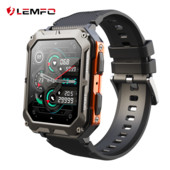 LEMFO Smart Watch Men Bluetooth Κλήση IP68 Αδιάβροχες αθλητικές λειτουργίες Οθόνη υγείας Smartwatch 380mAh Long Standby Ανδρικό Ρολόι