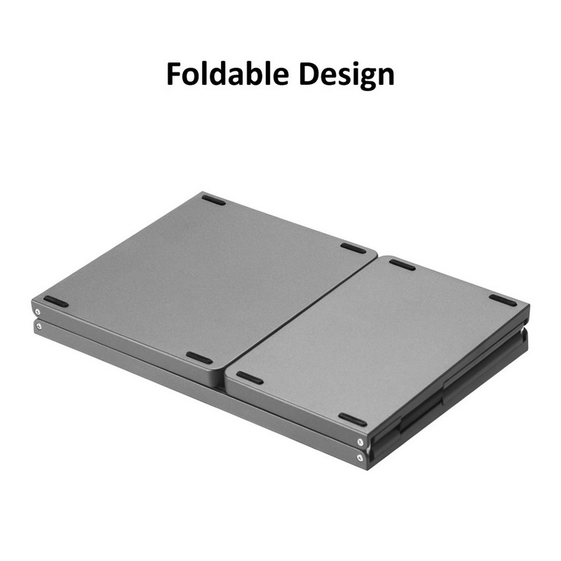 HKYC punjiva Bluetooth sklopiva tipkovnica s numeričkim telefonskim tabletom sklopiva bežična tipkovnica za IOS/Android/Windows/Mac