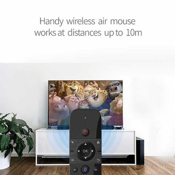 HKYC W1 PRO Fly Air Mouse Wireless Keyboard Mouse 2.4G Rechargeble Mini Remote Control for Laptop Smart Android TV Box PC PC