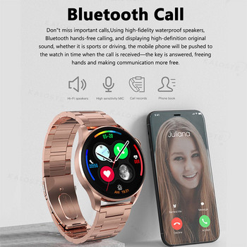 2022 Нови смарт часовници с NFC Мъжки Спорт GPS Track за движение Модни Дамски Bluetooth обаждане Персонализиран циферблат ECG Smartwatch За Android IOS
