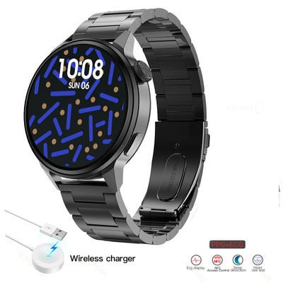 2022 Nové NFC inteligentné hodinky pre mužov, športové GPS sledovanie pohybu, módne dámske Bluetooth volanie, vlastný ciferník, EKG inteligentné hodinky pre Android iOS