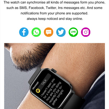 Смарт часовник за мъже 18+ Smartwatch за Wowen Man Спортни часовници Call Водоустойчив свързан мобилен телефон Фитнес Цифрови часовници 2022