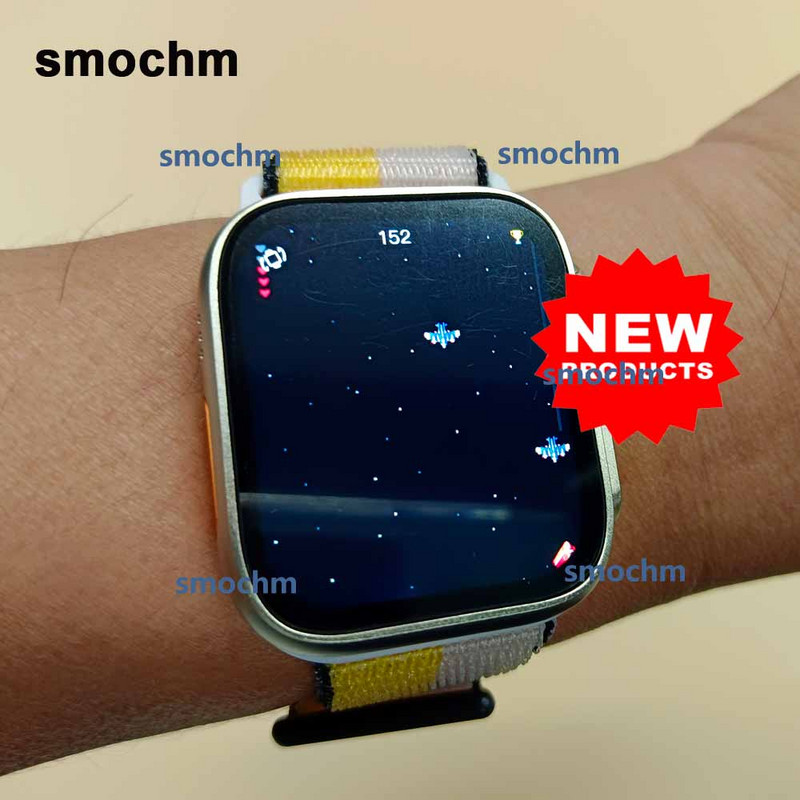 Încărcător wireless Smochm IWO Ultra Smart Watch Series 8 Apelare compatibilă cu Bluetooth PK W27Pro W27Max W28Pro W68 DT8