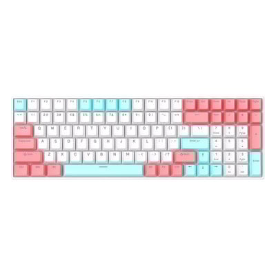 RK Royal Kludge RK100 prilagođeni 96% raspored 100 tipki bežična Bluetooth 5.1/žičana USB mehanička igraća tipkovnica s PBT tipkama