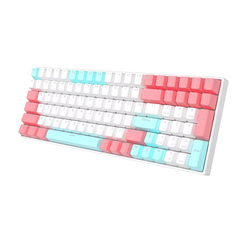 RK Royal Kludge RK100 prilagođeni 96% raspored 100 tipki bežična Bluetooth 5.1/žičana USB mehanička igraća tipkovnica s PBT tipkama