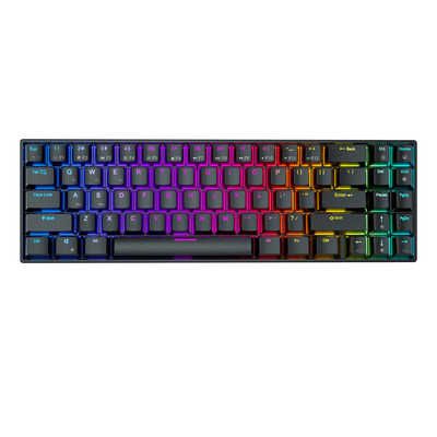 RK71 71 tipka 70% RGB Tri-Mode mehanička tipkovnica 2.4G bežična Bluetooth 5.0 žična igračka tipkovnica s mogućnošću vruće izmjene ROYAL KLUDGE