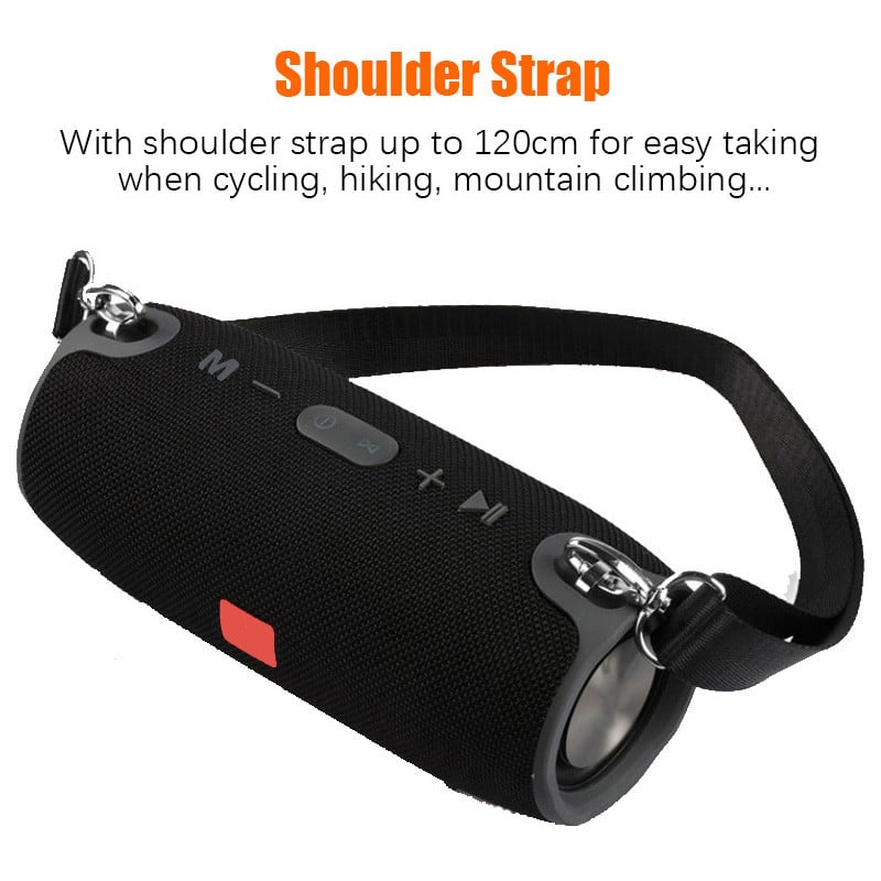 3600mAh 40W TWS Bluetooth ηχείο αδιάβροχο φορητό υπολογιστή στήλης μπάσα Αναπαραγωγή μουσικής Subwoofer Boombox BT AUX TF caixinha de som