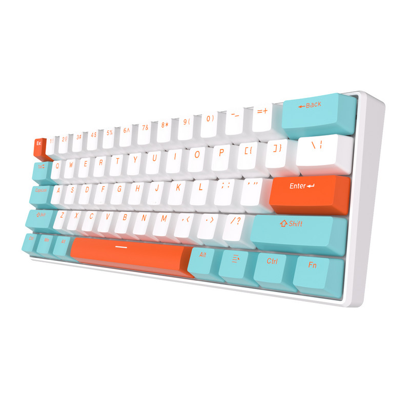 104 taustiņu PBT mehāniskās tastatūras tastatūras vāciņi Divu krāsu iesmidzināšanas formā OEM caurspīdīgs taustiņu vāciņš 61/87/104 taustiņu spēlētāju tastatūrai