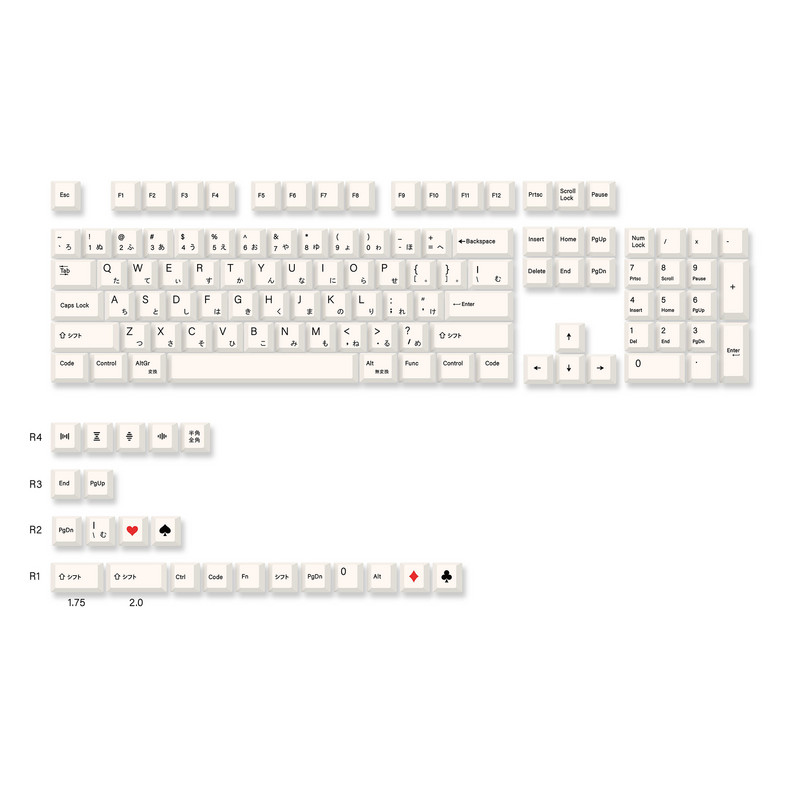 Univerzalna PBT tipkovnica MDA profil DYE-SUB DIY kapice tipki za Gateron Cherry MX Switch Gamer Mehanička kapica tipkovnice tipkovnice