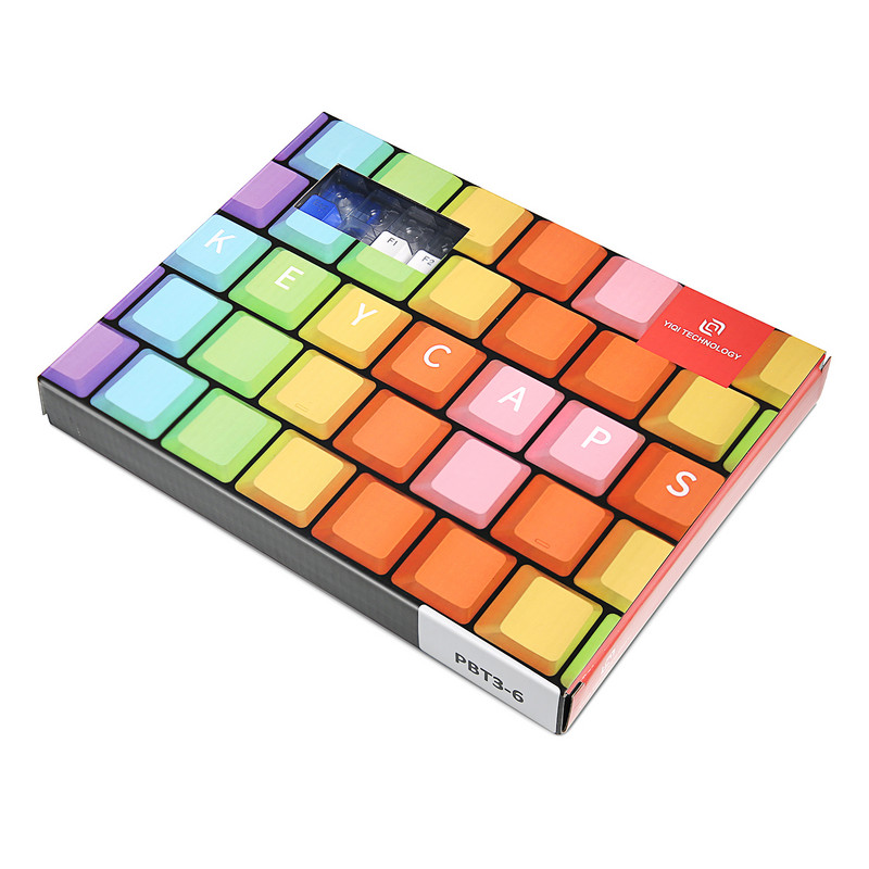 Univerzalna PBT tipkovnica MDA profil DYE-SUB DIY kapice tipki za Gateron Cherry MX Switch Gamer Mehanička kapica tipkovnice tipkovnice