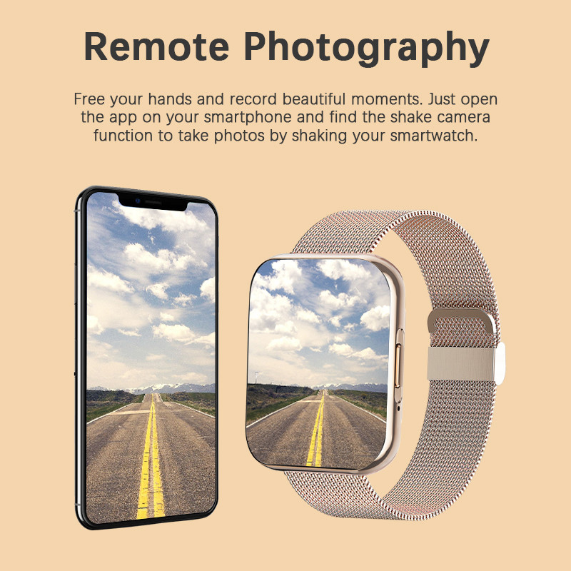 LIGE pametni sat 2023 za Android iOS Bluetooth pozivanje Praćenje otkucaja srca/spavanja Fitness Tracker, 1,72-inčni zaslon s punim dodirom