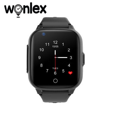 Wonlex Smart-Watches Copii Android-OS 4G Sim-Card Apel video pentru cadouri SmartWatch KT15 Mini Telefon GPS SOS Anti-Lost Tracker