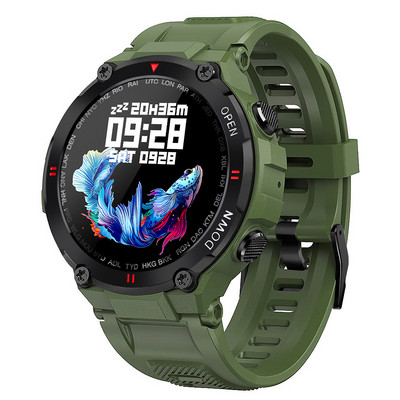 LEMFO K22 Smart Watch ανδρικό 2022 Bluetooth Call Προσαρμοσμένο Watch Face Smartwatch 2021 μπαταρία 400mAh Αθλητικά ρολόγια VS t rex pro για άνδρες