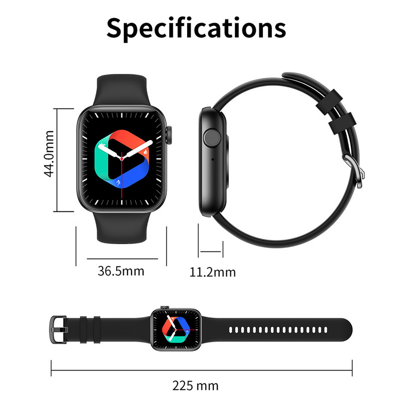 SENBONO 2023 Нов Smartwatch Bluetooth Answer Dial Call Watch 120+ Sport Modes Водоустойчив Смарт часовник Мъже Жени за IOS Android