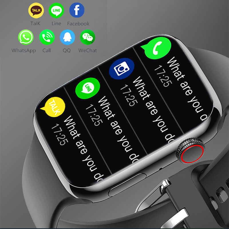 Pametni sat s velikim zaslonom od 2,0 inča Muškarci Žene Multi-sport modovi Pametni sat 2022. Novi satovi za pozivanje za IWO Iphone Xiaomi Huawei