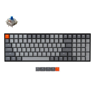 Keychron K4 B V2 Bluetooth vezeték nélküli mechanikus billentyűzet RGB háttérvilágítással Gateron Switch vezetékes USB játék billentyűzet