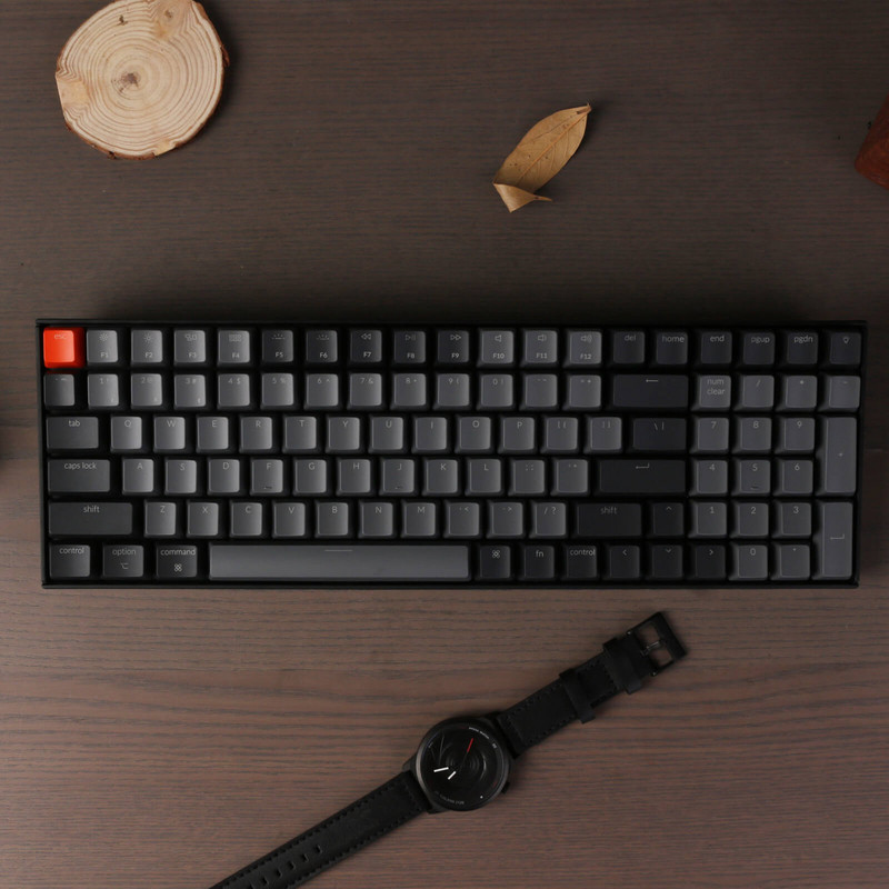 Keychron K4 B V2 Bluetooth vezeték nélküli mechanikus billentyűzet RGB háttérvilágítással Gateron Switch vezetékes USB játék billentyűzet