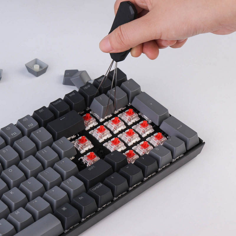 Keychron K4 B V2 Bluetooth vezeték nélküli mechanikus billentyűzet RGB háttérvilágítással Gateron Switch vezetékes USB játék billentyűzet