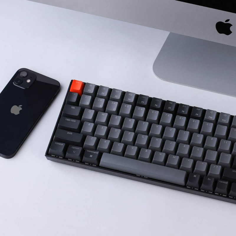 Keychron K4 B V2 Bluetooth vezeték nélküli mechanikus billentyűzet RGB háttérvilágítással Gateron Switch vezetékes USB játék billentyűzet