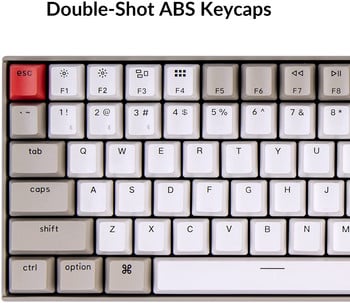Keychron K2 K 75% оформление 84 клавиша Bluetooth безжична механична игрална клавиатура Многозадачност Type-C Кабелна без подсветка за Mac