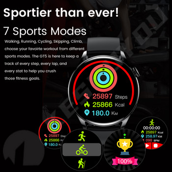 KESHUYOU GT5 Smart Watch Men Answer Call Sport Tracker Wireless Charging NFC Women Smart Watch Gift For Android iOS PK GT3 Pro