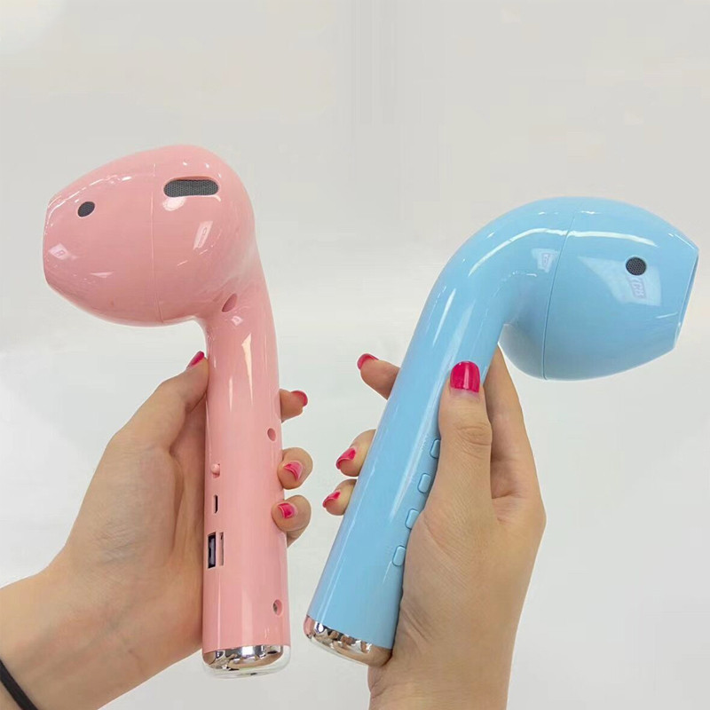 Modul căști gigant fără fir Difuzor Stereo portabil Player muzical Difuzor Bluetooth Căști Difuzor Redare radio Bară de sunet