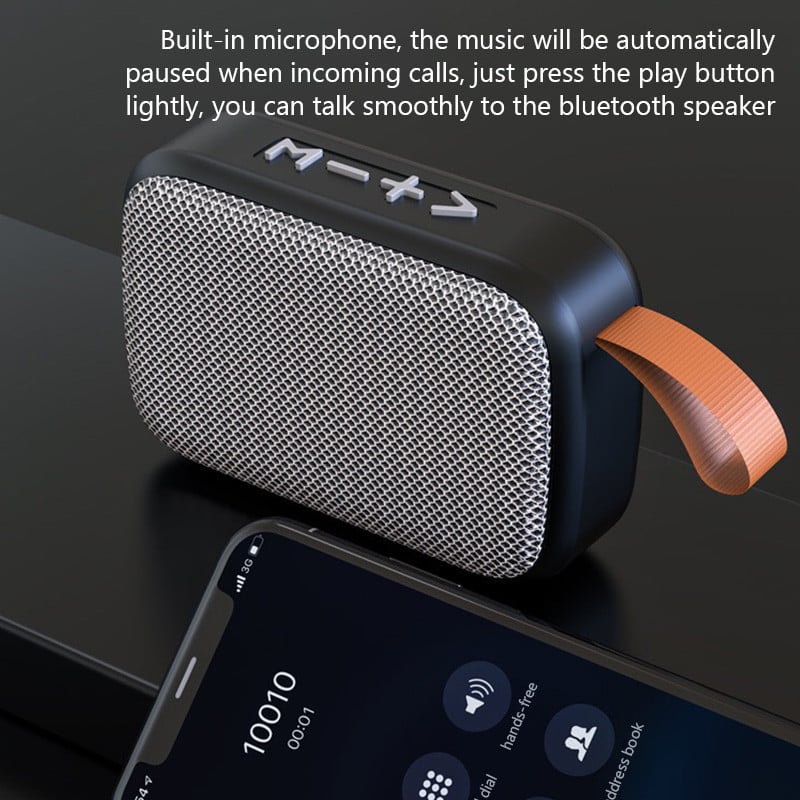 Vezeték nélküli Bluetooth hangszóró mélynyomó támogatás TF kártya kis rádiólejátszó kültéri hordozható sport audio támogatás 32 GB mini hangdoboz