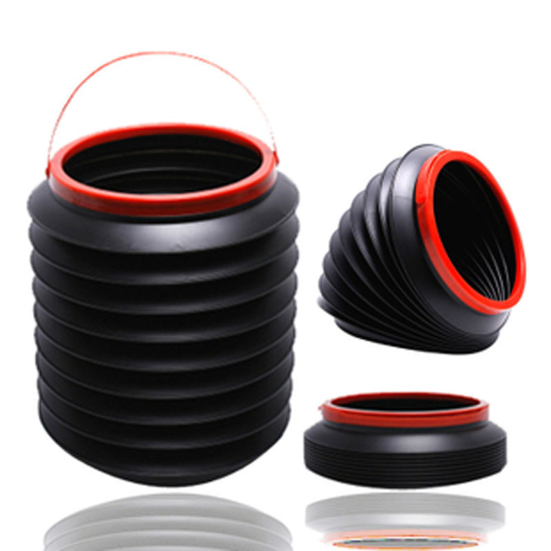 Kanta za smeće Kanta za smeće Autopraonica Teleskopska kanta Sklopivi organizator za smeće Držač za smeće Univerzalni crni