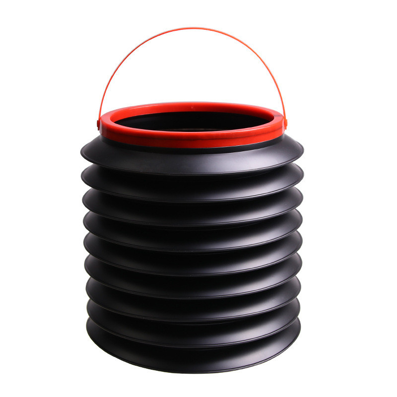 Kanta za smeće Kanta za smeće Autopraonica Teleskopska kanta Sklopivi organizator za smeće Držač za smeće Univerzalni crni