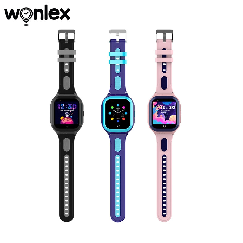Wonlex Smart Watches Student School GPS-Tracker Kids SOS-Monitor Baby 4G Video Calling KT24S Photo Camera Watch Waterproof IP67