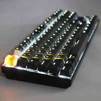Keychron K8 G Безжична Bluetooth механична клавиатура Gateron Hot-swappable Switch Бяла клавиатура с подсветка за Mac