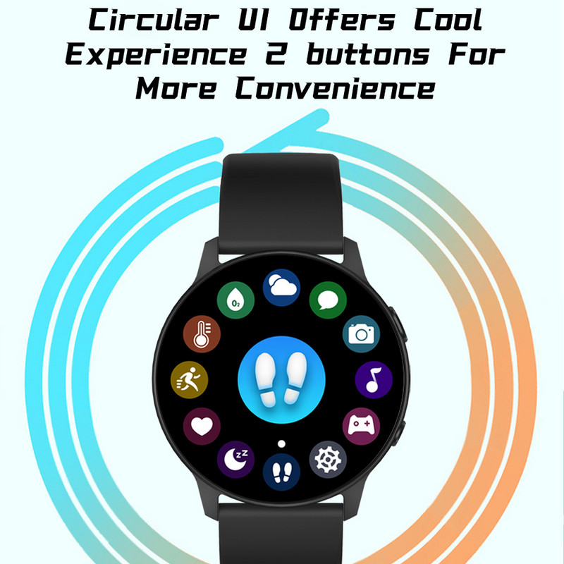 Visokokvalitetni novi pametni sat za muškarce iz 2022., puni zaslon osjetljiv na dodir, prilagođeno lice, dugo vrijeme čekanja IP68 vodootporni pametni sat za žene MX1