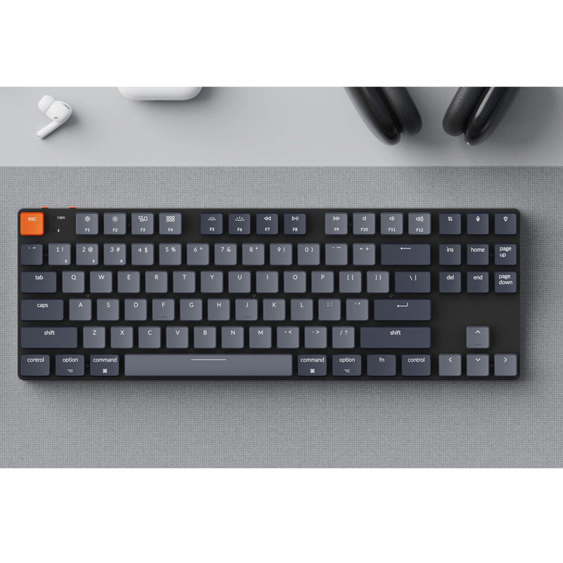 Keychron K1 SE Bezvadu mehāniskā tastatūra balta fona apgaismojuma zema profila Gateron slēdzis operētājsistēmai Mac Windows