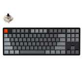 Keychron K8 C vezeték nélküli Bluetooth mechanikus billentyűzet Gateron Switch RGB háttérvilágítású alumínium keret Mac-hez