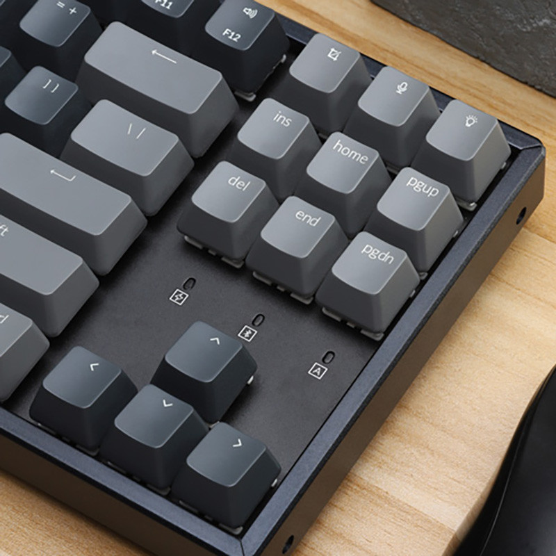 Keychron K8 C vezeték nélküli Bluetooth mechanikus billentyűzet Gateron Switch RGB háttérvilágítású alumínium keret Mac-hez