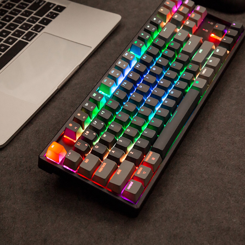 Keychron K8 C vezeték nélküli Bluetooth mechanikus billentyűzet Gateron Switch RGB háttérvilágítású alumínium keret Mac-hez