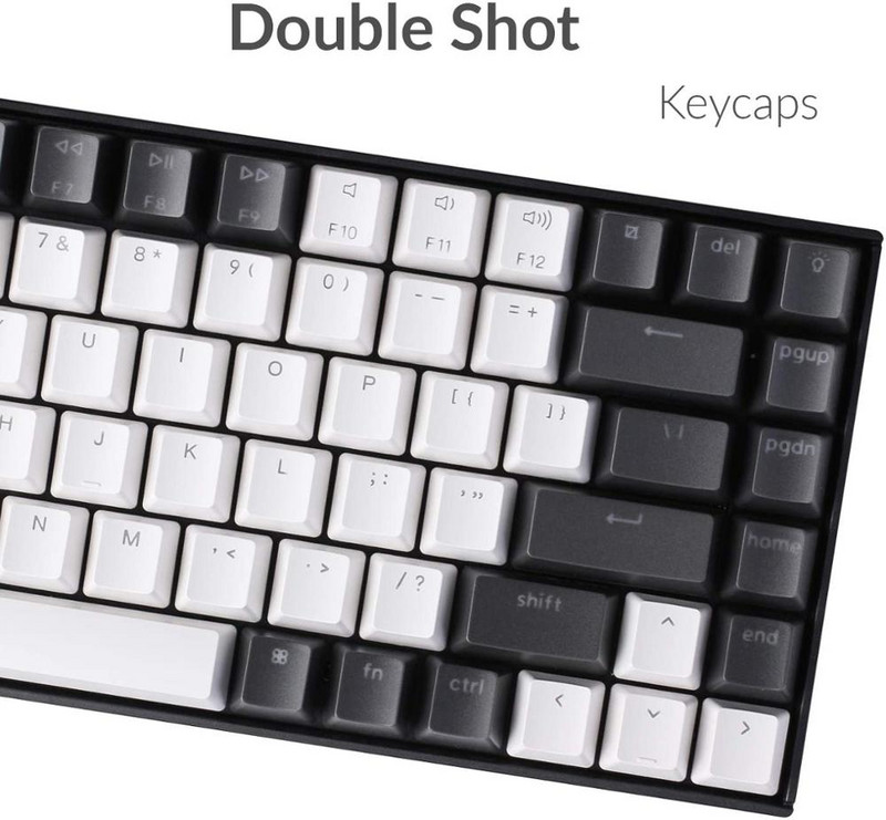 Keychron K2 BXH Bluetooth bežična mehanička tipkovnica s 84 tipke Gateron prekidač koji se može mijenjati na radnom mjestu RGB s pozadinskim osvjetljenjem za Mac Windows