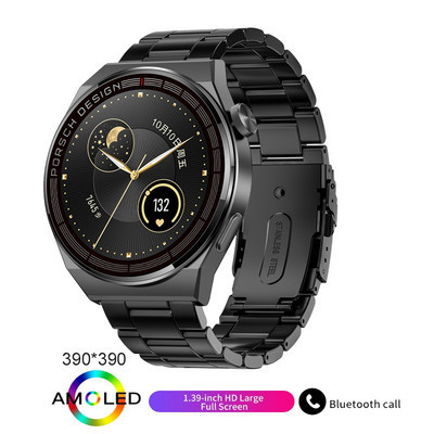 2023 Nou ceas inteligent cu ecran 390*390 Afișează întotdeauna ora Apel Bluetooth Ceas inteligent cu muzică locală pentru căști Android TWS pentru bărbați