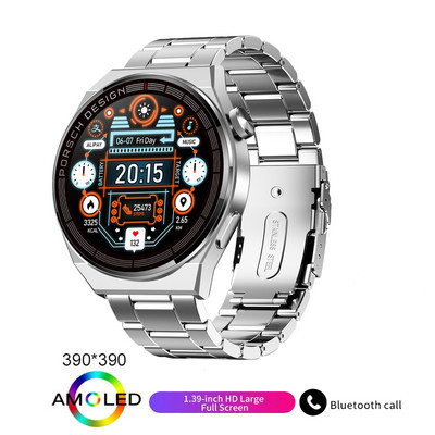 2023 Nou ceas inteligent cu ecran 390*390 Afișează întotdeauna ora Apel Bluetooth Ceas inteligent cu muzică locală pentru căști Android TWS pentru bărbați