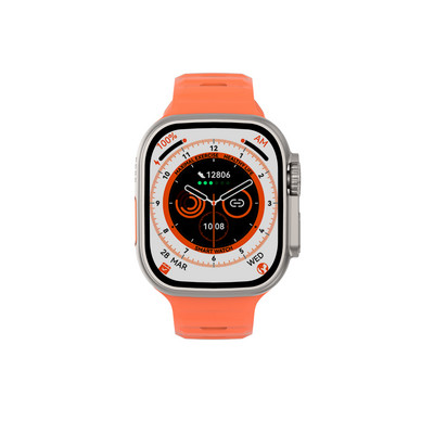 2022 DT8 Ultra Smart Watch Series 8 49mm Θήκη 1:1 2,0" HD Οθόνη Θερμόμετρο GPS Sports iwo Smartwatch Bluetooth Κλήση Αδιάβροχο