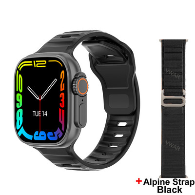 2022 DT8 Ultra Smart Watch Series 8 49mm Θήκη 1:1 2,0" HD Οθόνη Θερμόμετρο GPS Sports iwo Smartwatch Bluetooth Κλήση Αδιάβροχο