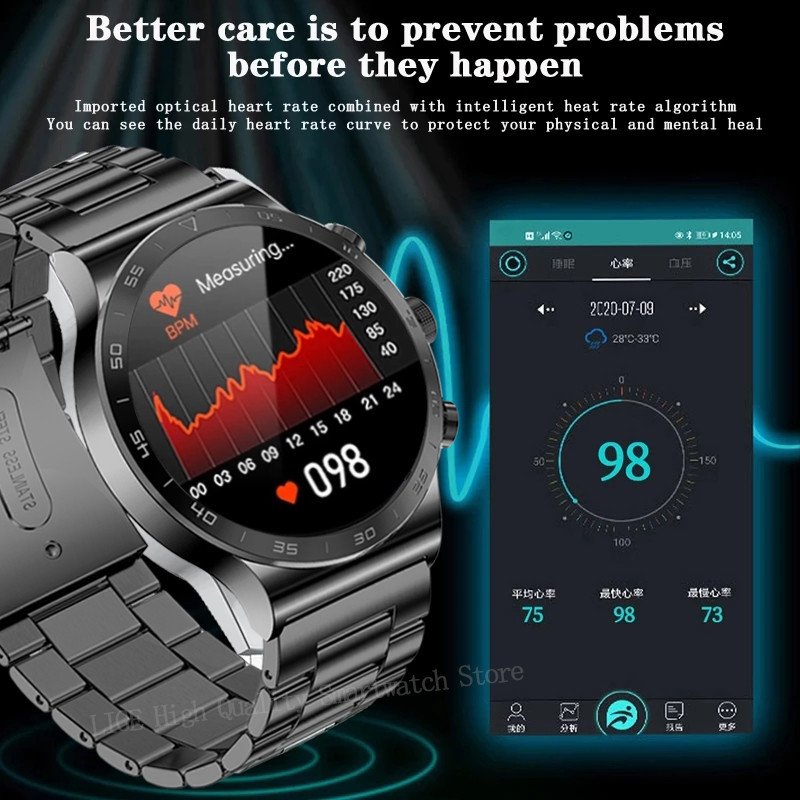 LIGE Νέο Bluetooth Call Smart Watch Men HD Full Touch Sports Fitness Βραχιόλι Αδιάβροχο Πολυτελές Ανδρικό SmartWatch για IOS Android