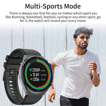 Lige Business Men Smart Watch Sports AMOLED 454*454 Screen NFC Access Control Smartwatch Bluetooth Call Clock Водоустойчив 2023