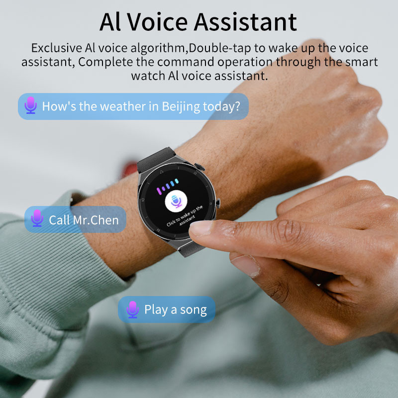 Ανδρικό έξυπνο ρολόι Lige Business Sports AMOLED 454*454 Οθόνη Έλεγχος πρόσβασης NFC Smartwatch Ρολόι κλήσεων Bluetooth Αδιάβροχο 2023