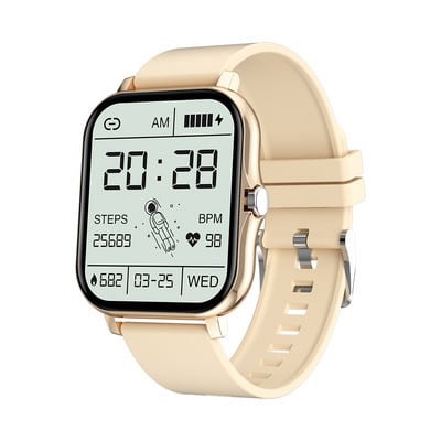 Έξυπνο ρολόι 1,69" Έγχρωμη οθόνη 1,69" Γυναικείες Άντρες Fitness Tracker Full Touch IP67 Αδιάβροχο Smartwatch 2023