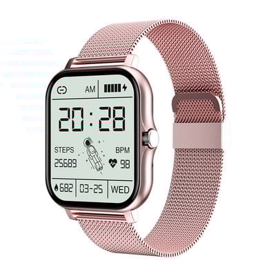 Έξυπνο ρολόι 1,69" Έγχρωμη οθόνη 1,69" Γυναικείες Άντρες Fitness Tracker Full Touch IP67 Αδιάβροχο Smartwatch 2023